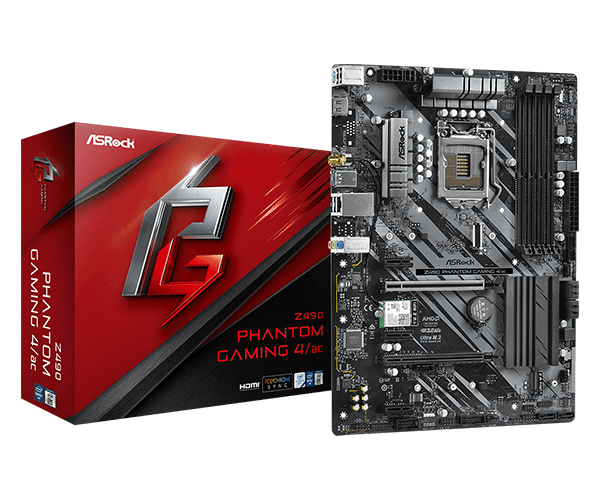 ASRock | Z490 Phantom Gaming 4/ac